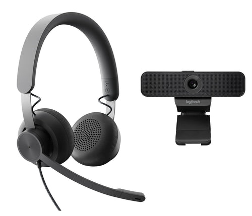 Logitech 991-000338 Headphone And Helmet Sistema Vídeoconferencia Personal Alámbrico Graphite — image 1