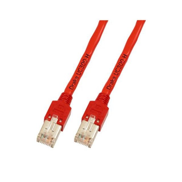 Efb RJ45 Network Cable F UTP CAT.5E TM11 UC300 5.00M Red