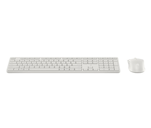 HP Combinaci N Keyboard And Rat N Multidispositivo Modo Dual 490C White — image 1