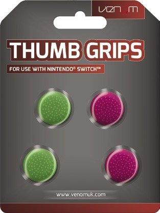 Venom Thumb Grips Switch Pink And Green SWITCH2