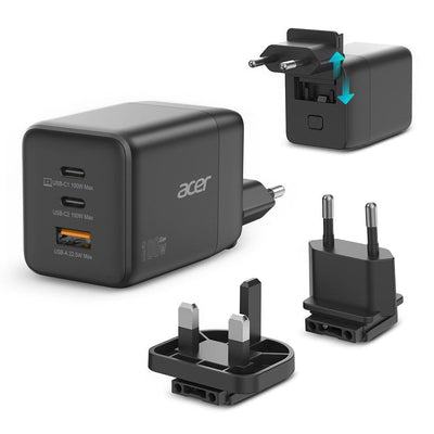 Acer Wall Charger 100W 2x USB Type-c 1x USB Type a — image 1