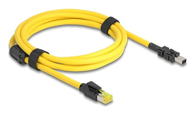 Delock Cable RJ45 Mecker CAT.6 Zu Mini I O8 Pin D-form TYP2 — image 1