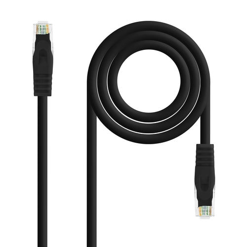 Nanocable Network Cable RJ45 Lszh CAT.6A UTP AWG24 3M - Black — image 1