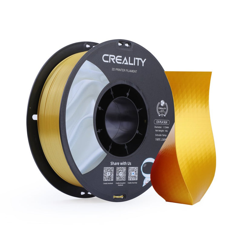 Creality Cartridge 3D Cr-silk Filamento Pla Blue/Yellow (1KG, 1,75MM, Roll