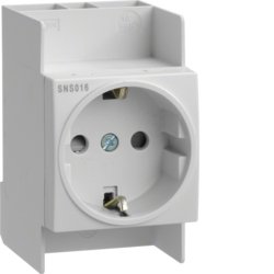 Hager Socket Power 16A 250V 2,5PLE SNS016 Quickconnect