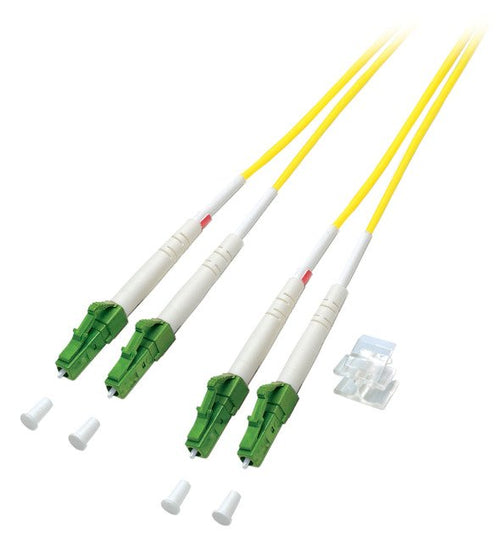 EFB Elektronik Cable Fibre O0381.10 Optical 10M 2X Lc Lszh OS2 Yellow — image 1