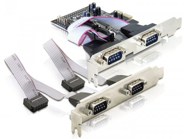 Delock Card Pci Express 4 X Serie RS-232