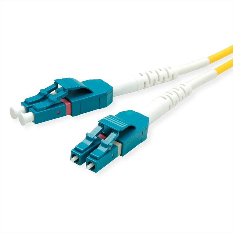 Roline Lwl-cable Duplex, Single Mode 9 125M OS2, Lc Lc, Yellow 7M