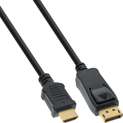 Inline Cable DisplayPort a HDMI Black 10M — image 1