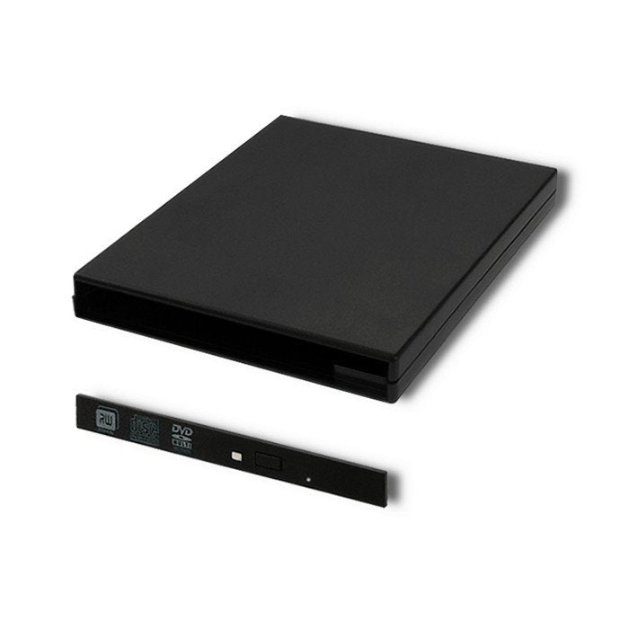 Qoltec 51864 External USB 2.0 9.5MM SATA Optical Drive Case