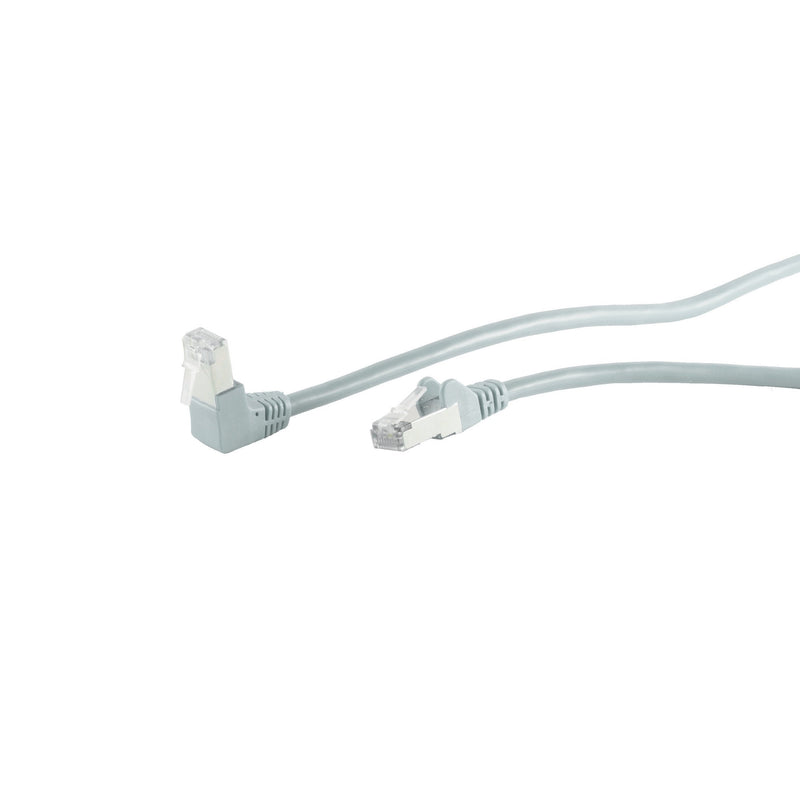 S-impuls Network Cable CAT.6 S FTP Pimf 90°-RECTO 15,0M