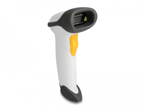 Delock USB Barcode Scanner 1D With Cable Connection And Stand - Láser - Grey Claro — image 1