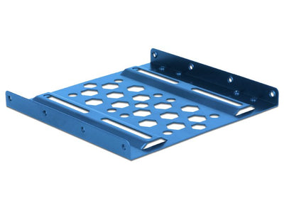 Delock Frame Installation Aluminium 2,5A 3,5 Blue — image 1