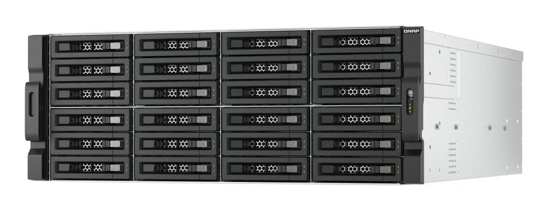 QNAP Server NAS Tl R2400PES Rp 24 Bahias 4U Rack
