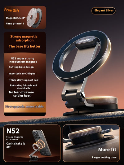 Adhesive Magnetic Folding Car Phone Holder