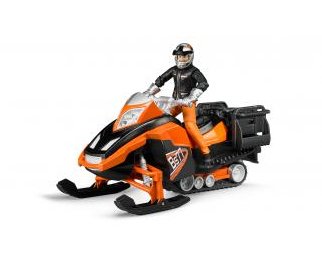 Moto Nieve Brother With Conductor And Equipamiento, Model Vehículo Orange/Black 63101 — image 1
