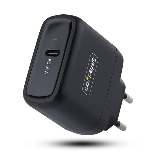 65W USB-C Laptop Charger Compact GaN Wall Charger For Dell Xps HP Probook Macbook Pro Microsoft Surface Pro Bl — image 1