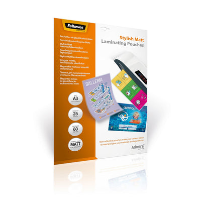 Fellowes 5602201 Plastificador 25 Pieces A3 80 Mic — image 1