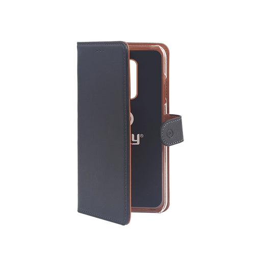 Celly Wally Case For Iphone 11 Pro 14,7CM (5.8) Folio Black Brown — image 1