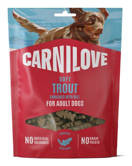 Carnilove Dog Sof Snack Trout Enriched With Dill 200G