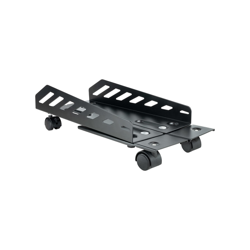 Stand CPU Floor Wheels Foldable Black