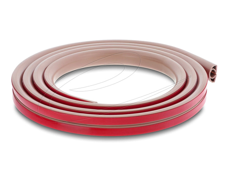 Delock Canaleta Cables Pvc Flexible 20 X 10MM - Length 2M Brown