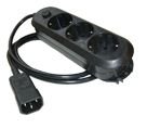 Power Strip Plugs Online Iec- 3XSCHUK IEC320 (10A) - 3XSCHUKO Up To 2KVA — image 1