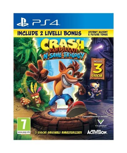 Set PS4 Crash Bandicoot N.sane Trilogy