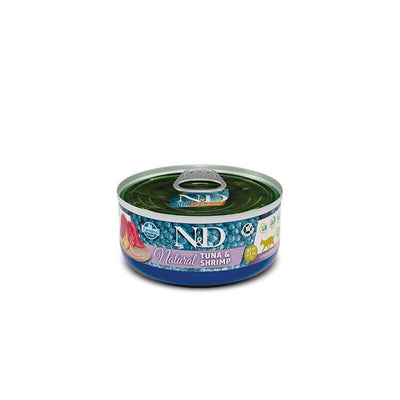 Farmina N&d Cat Natural Tuna&shrimp - Comida Húmeda Gatos - 140G — image 1