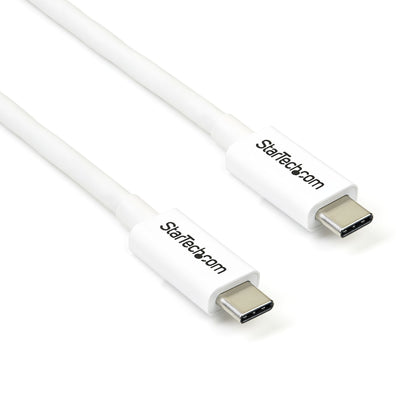 Cable 2M Thunderbolt 3 USB-C Cabl White Compatible DisplayPort — image 1