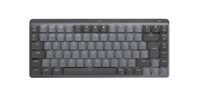 Logitech Mx Mini Mechanical Keyboard RF Wireless + Bluetooth QWERTY Internacional Ee.uu. Graphite Grey — image 1