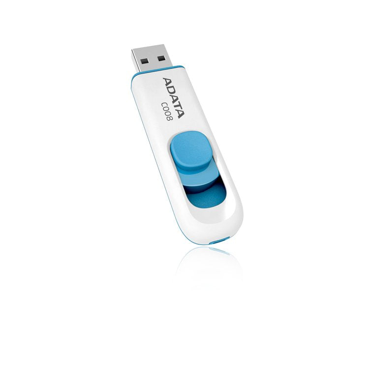ADATA USB Flash Drive 64GB 2.0 Classic Series C008 White