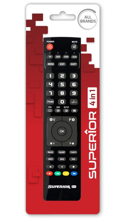 Top Electronics Top Slim Remote Control Dvd/Blu-ray, Media Player, Projector Sat, Speaker Soundbar, TV — image 1