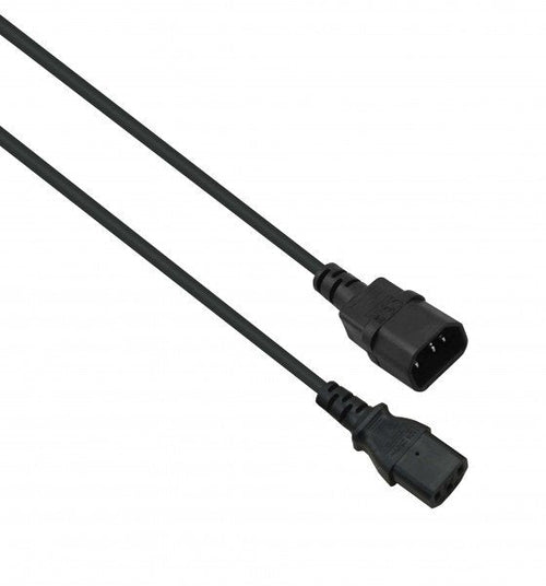 Helos Cable Power C13 a C14, Black 1,8M — image 1