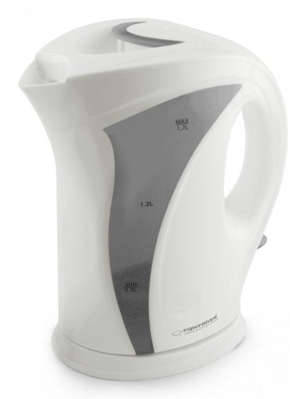 Esperanza Kettle Water EKK018E 1.7 L, White / Grey