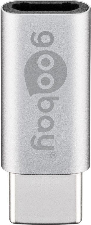 Goobay 56636 Adapter USB-C USB 2.0 Micro Silver