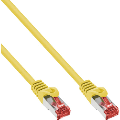 Inline Network Cable S/FTP Pimf CAT.6 250MHZ Pvc Cca Yellow 7,5M — image 1