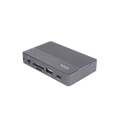 TooQ Docking USB Type-c TQE-2242G Slot SSD M.2 1x HDMI 1x RJ45 1x USB 1x USB Type-c 1XLECTOR Cards 1X Jack 3.5 — image 1
