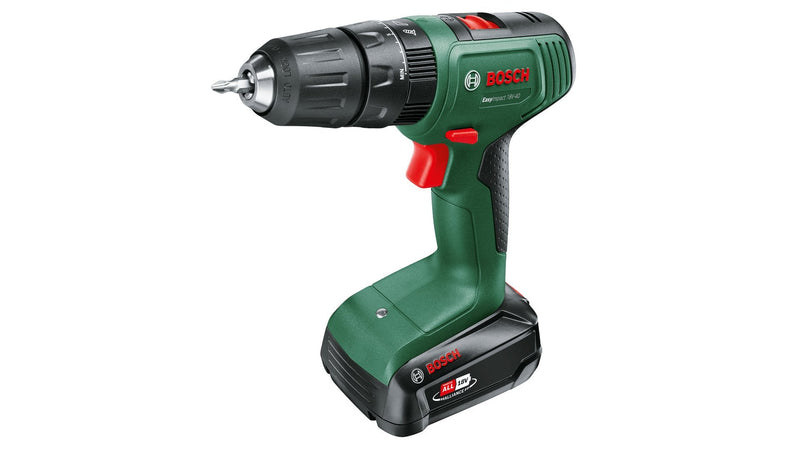 Bosch Drill Combinado a Battery Easyimpact 18V-40 Green/Black Battery Li-ion 2,0AH, Case Power For All Allianc