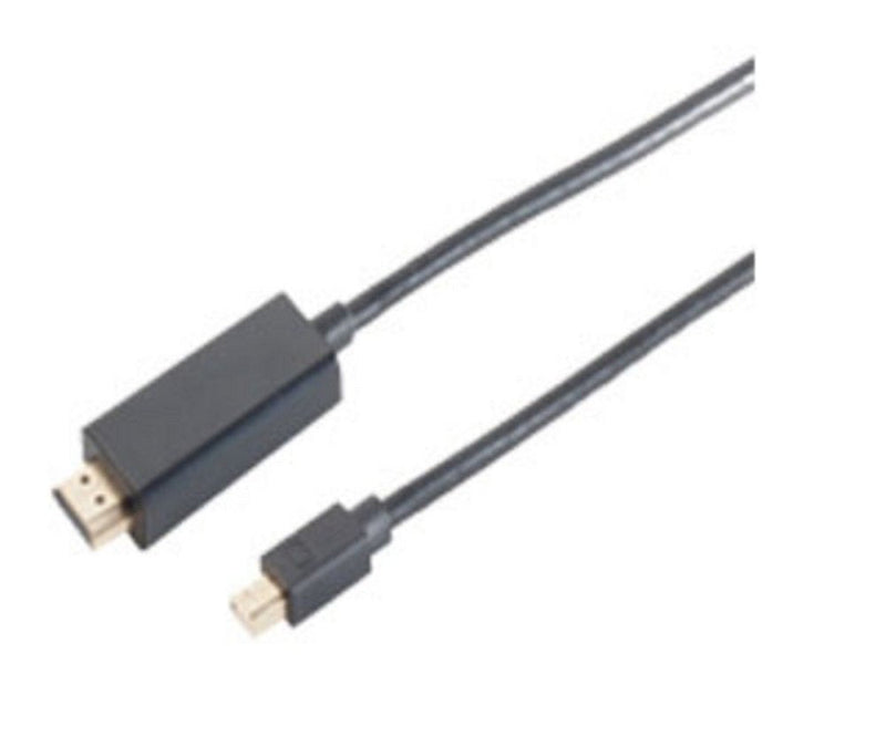 Shiverpeaks BS10-53035 Adapter Cable Vídeo 2M Mini DisplayPort HDMI Black