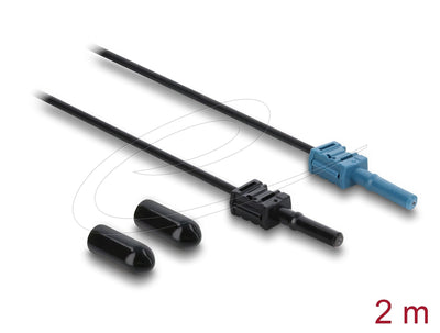 Delock Lwl Pof Kunstst. Cable Hfbr 4531-4533Z Simpl Stst 2M — image 1