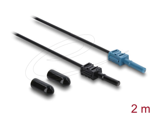 Delock Lwl Pof Kunstst. Cable Hfbr 4531-4533Z Simpl Stst 2M — image 1