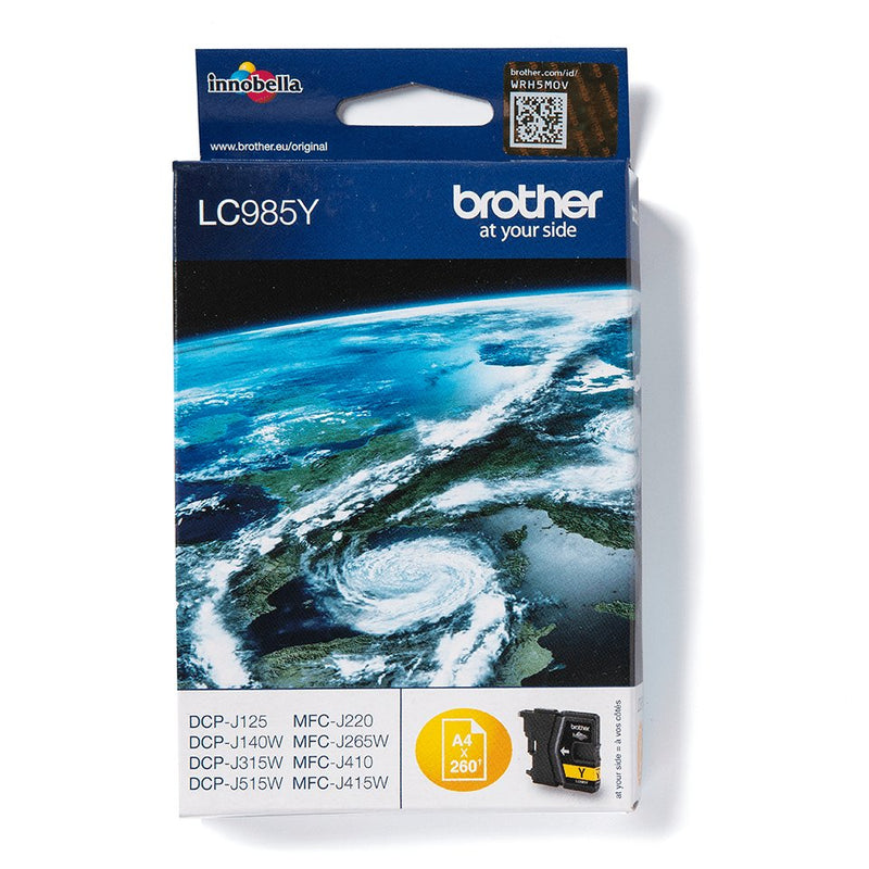 Brother Genuine Ink LC-985Y Yellow