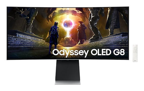 Samsung Monitor 34 LS34DG850SUXD OLED Odyssey 3440X1440 21:9 250CD M2 0.03MS Hdmi, Dp, USB — image 1
