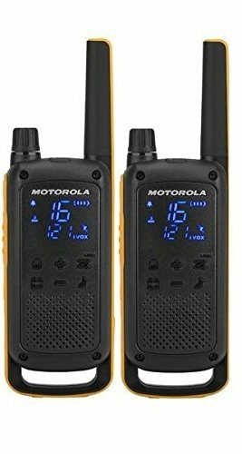 Motorola Walkie-talkie TLKR-T82EXTREME Black PACK2 PMR446/10KM/16CANALES/Clip Cinturon/Vox/Impermeabl B8P00811 — image 1