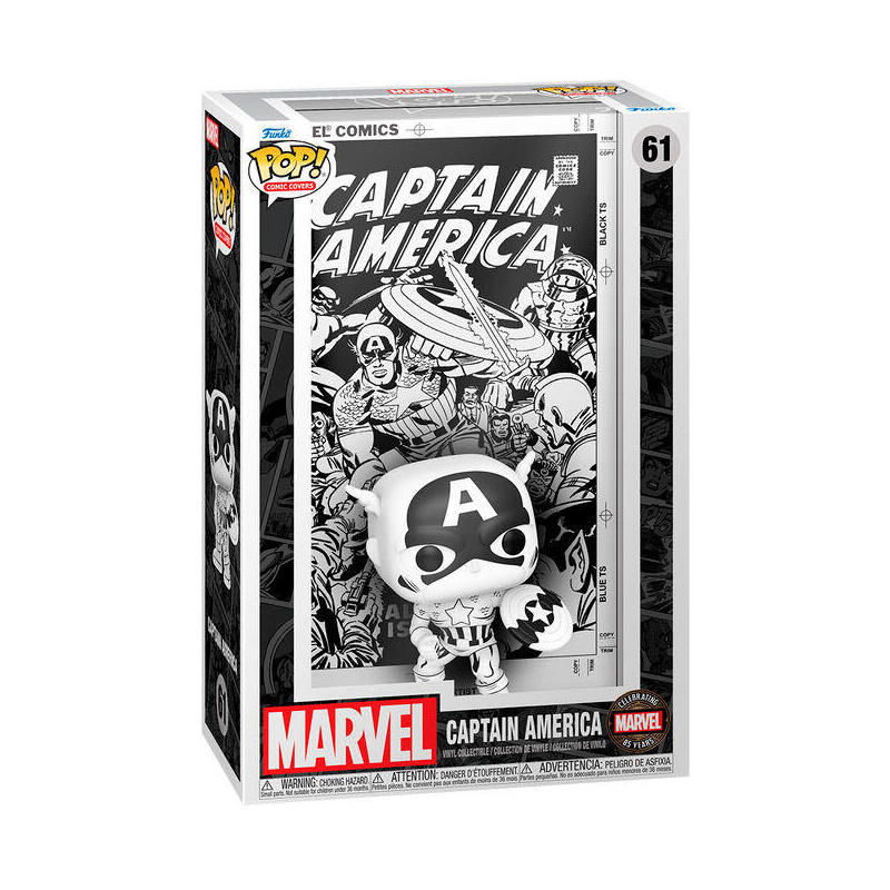 Figure Pop Comic Covers Marvel Captain America