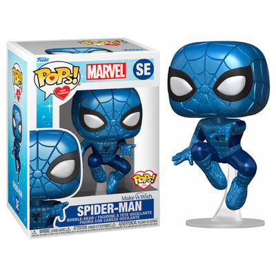 Figure Pop Marvel Make a Wish Spiderman Metallic — image 1