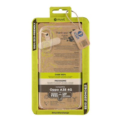 Muvit Case Recycletek Oppo A38 4G Transparent — image 1