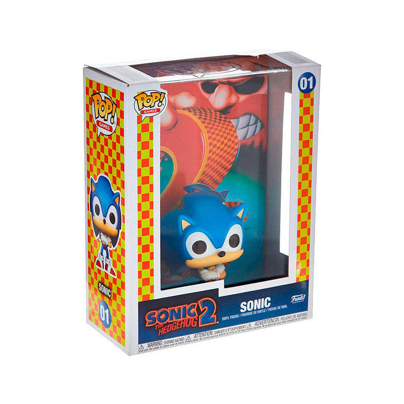 Funko Pop Hedgehog 2 Cover Sticker Edition
