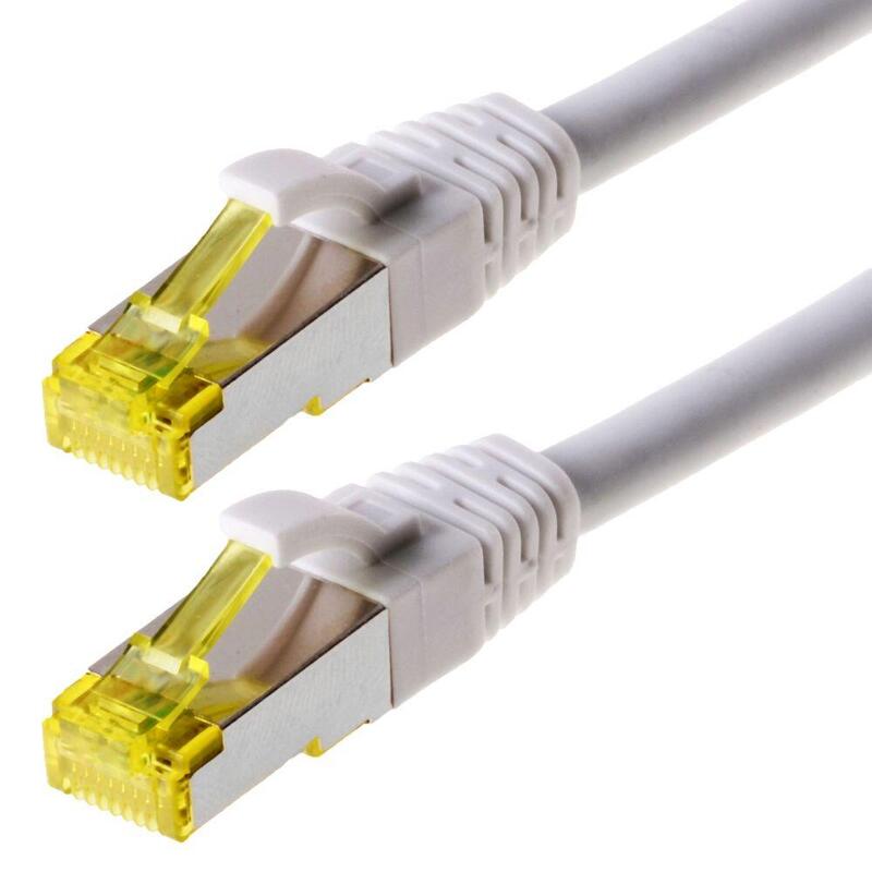 Helos Network Cable S/FTP CAT.6A White 3,0M